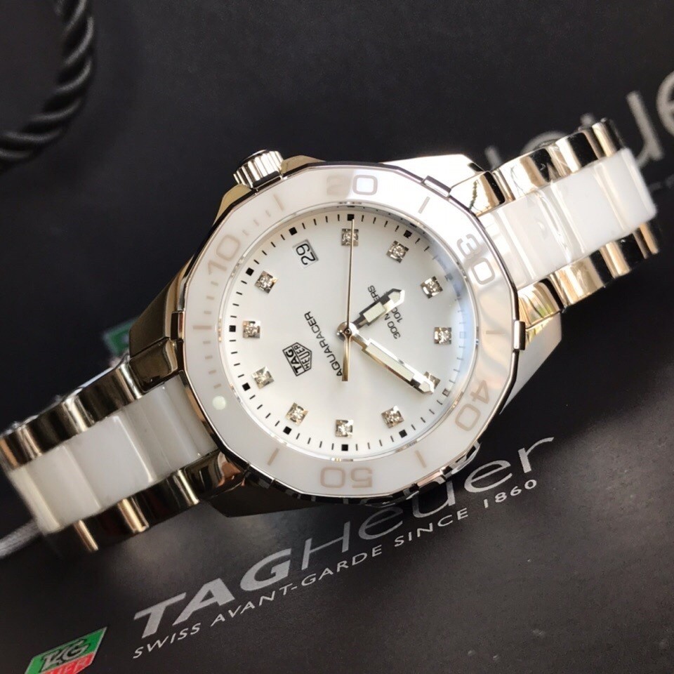 TAG Heuer Aquaracer Ceramic Quartz 35mm Watch view 2