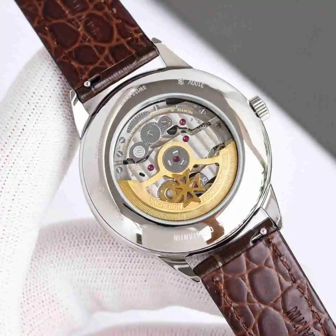 General Watches Vacheron Constantin Jiangshi Danton Watch Men's Watch Paired with Original Fully Automatic Mechanical Movement, Top Grade 316 Precision Steel Case with Mineral Super Strong Mirror Diameter 40mm KK012500 view 3