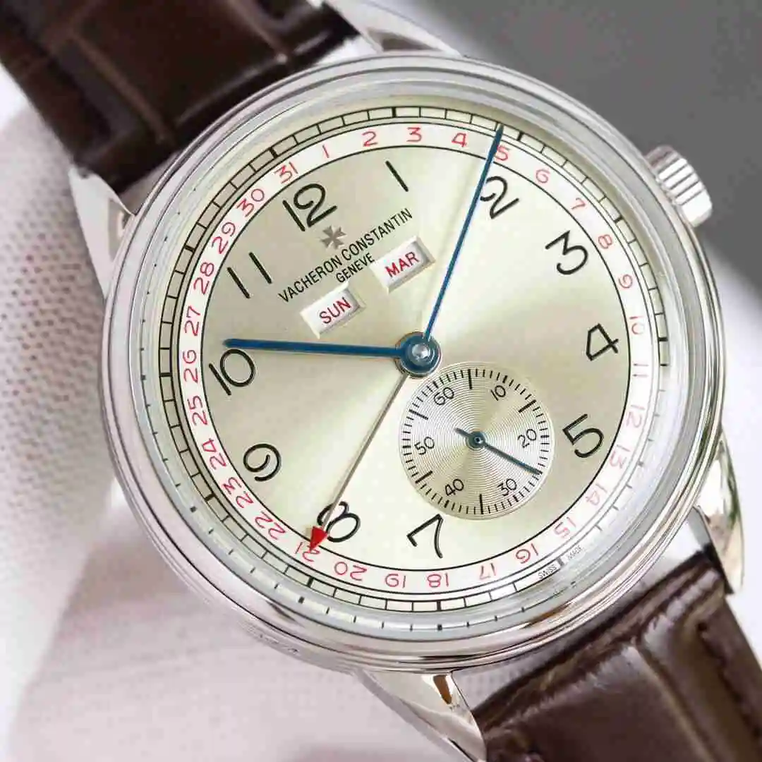 General Watches Vacheron Constantin Jiangshi Danton Watch Men's Watch Paired with Original Fully Automatic Mechanical Movement, Top Grade 316 Precision Steel Case with Mineral Super Strong Mirror Diameter 40mm KK012500 view 5
