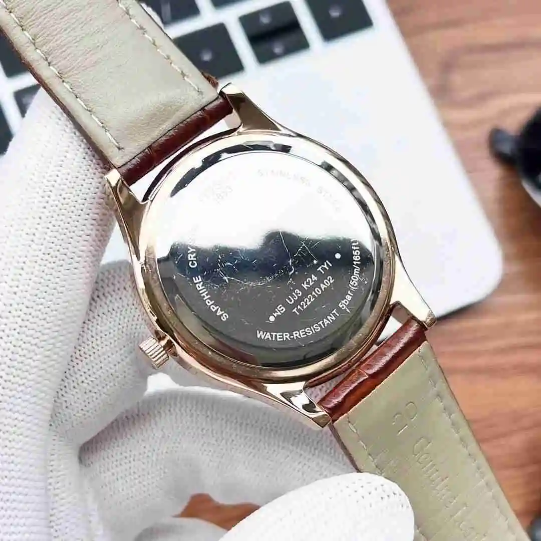General Watches Tianshuo Watch Couple Paired Watch with Original Fully Automatic Mechanical Movement Top grade 316 Precision Steel Case Case with Mineral Super Strong Mirror Diameter Male 40mm Female 30mm KK02650 view 3
