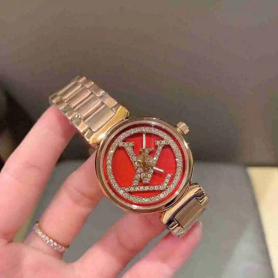 General Watches LV watch for women with original fully automatic mechanical movement, top grade 316 precision steel case with mineral super strong mirror diameter 33mm KK03050 view 5