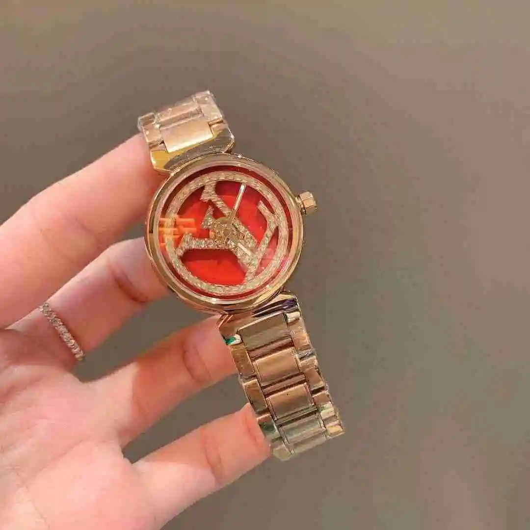 General Watches LV watch for women with original fully automatic mechanical movement, top grade 316 precision steel case with mineral super strong mirror diameter 33mm KK03050 view 8