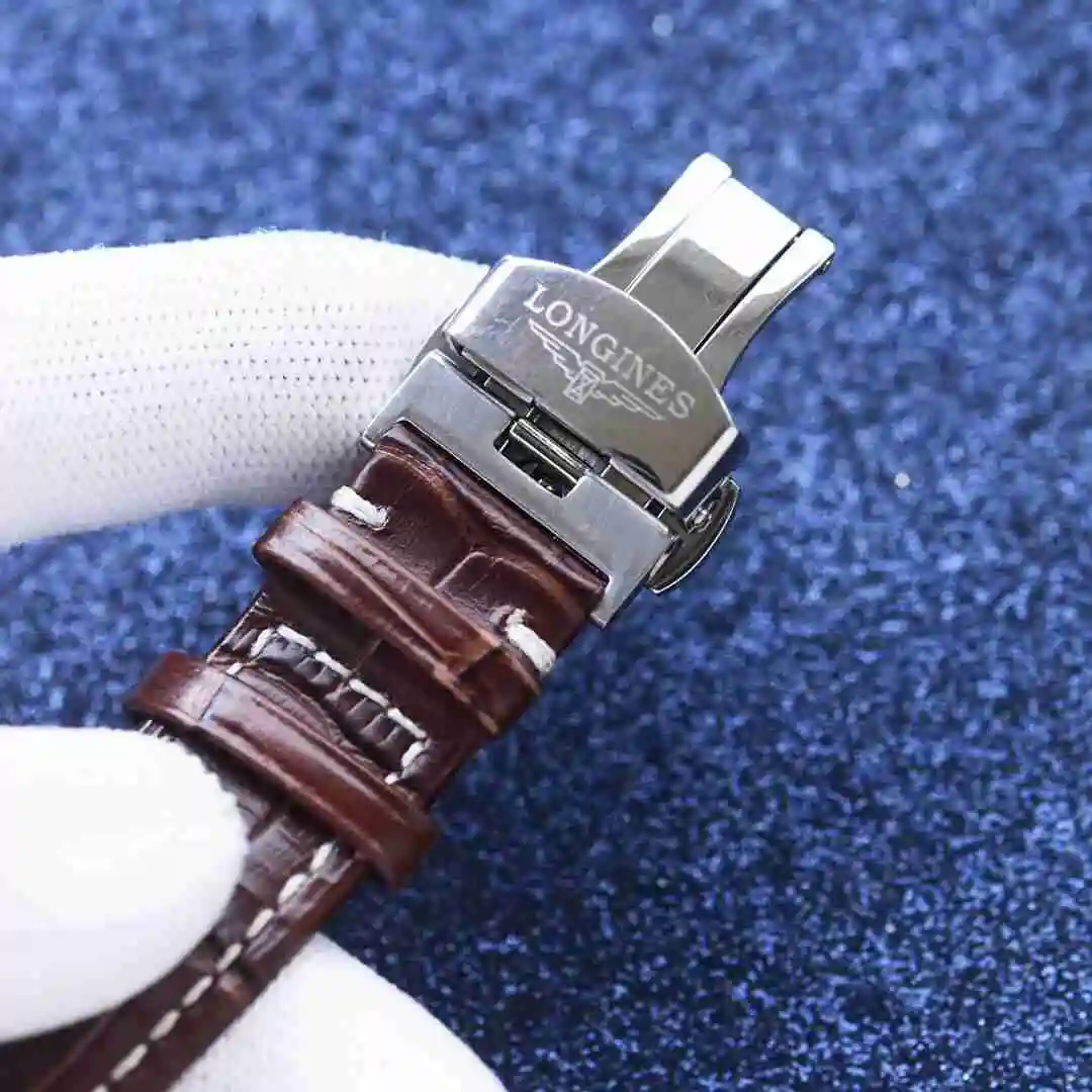 General Watches Longines Watch Men's Watch Paired with Original Fully Automatic Mechanical Movement Top Grade 316 Precision Steel Case with Mineral Super Strong Mirror Diameter 42mm KK04250 3 view 2