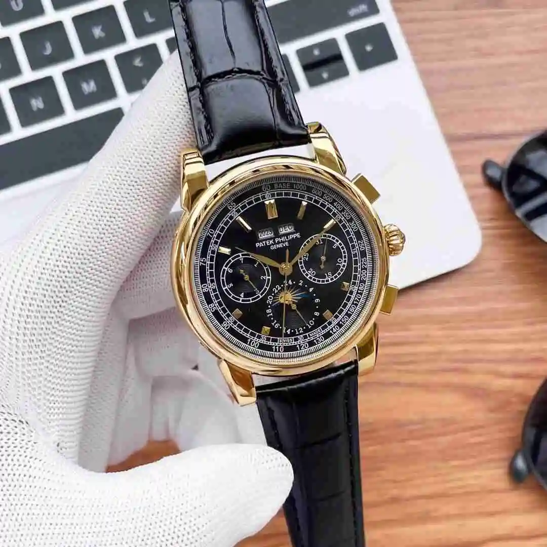 General Watches Patek Philippe Watch Men's Watch Paired with Original Fully Automatic Mechanical Movement Top Grade 316 Precision Steel Case Case with Mineral Super Strong Mirror Diameter 41mm KK05250 1 view 5