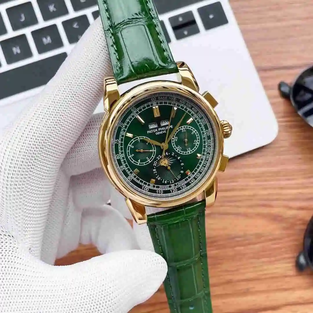 General Watches Patek Philippe Watch Men's Watch Paired with Original Fully Automatic Mechanical Movement Top Grade 316 Precision Steel Case Case with Mineral Super Strong Mirror Diameter 41mm KK05250 1 view 8