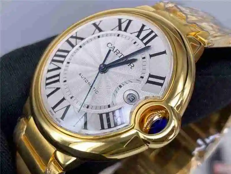General Watches Cartier Blue Balloon Large Bag 24K Gold Watch view 2
