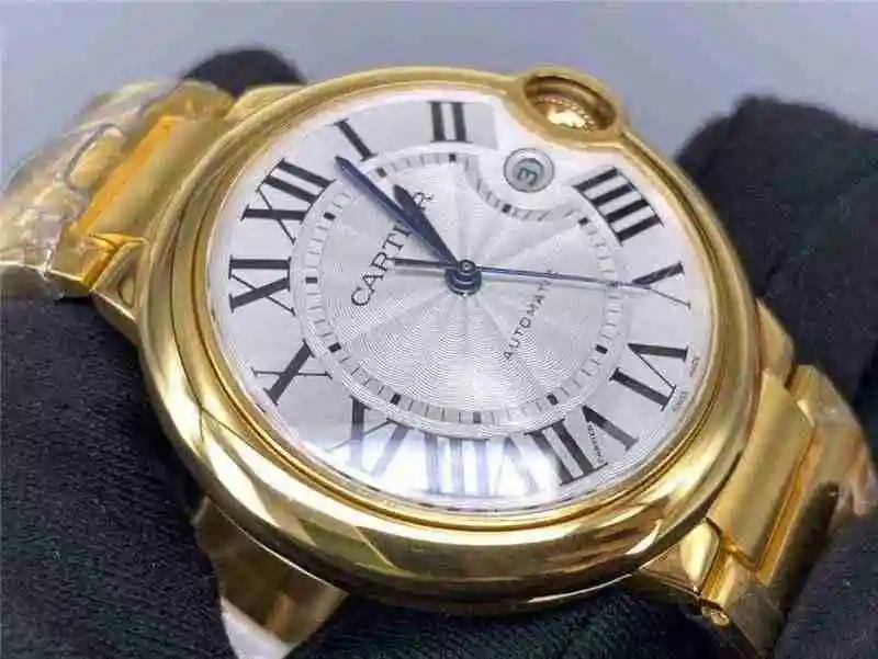 General Watches Cartier Blue Balloon Large Bag 24K Gold Watch view 4