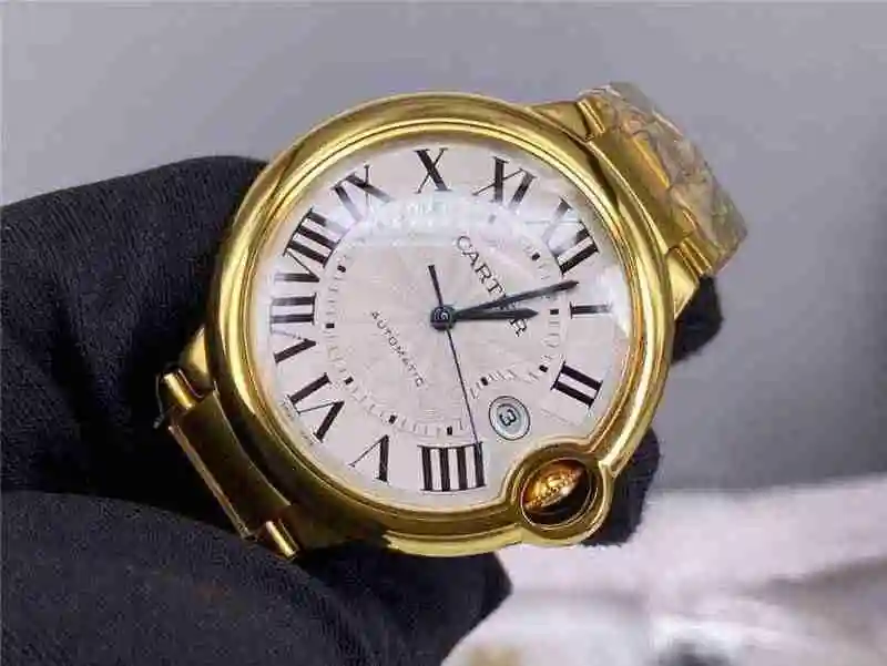 General Watches Cartier Blue Balloon Large Bag 24K Gold Watch view 8