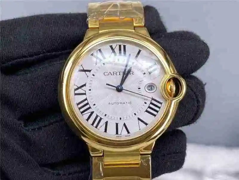 General Watches Cartier Blue Balloon Large Bag 24K Gold Watch view 9