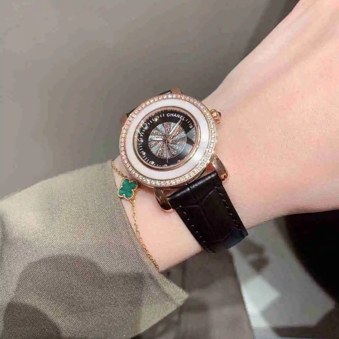 General Watches Chanel Watch Women's Watch Paired with Original Fully Automatic Mechanical Movement Top Grade 316 Precision Steel Case with Mineral Super Strong Mirror Diameter 34mm KK02950 view 3