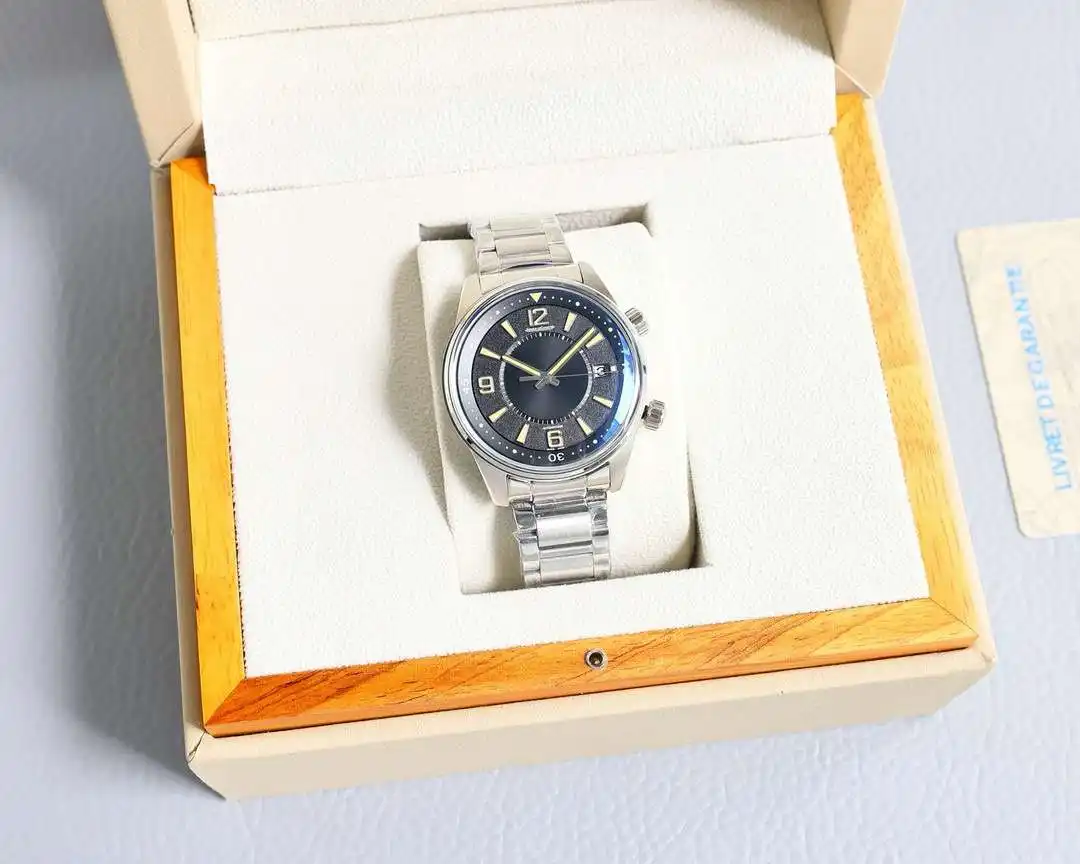 General Watches Jaeger-LeCoultre Watch JI@ men's watch with original fully automatic mechanical movement, top-grade 316 stainless steel case and strap, mineral super mirror, diameter 41mm KK09850 view 2