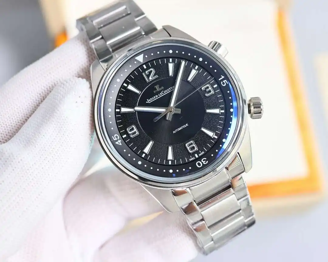 General Watches Jaeger-LeCoultre Watch JI@ men's watch with original fully automatic mechanical movement, top-grade 316 stainless steel case and strap, mineral super mirror, diameter 41mm KK09850 view 8