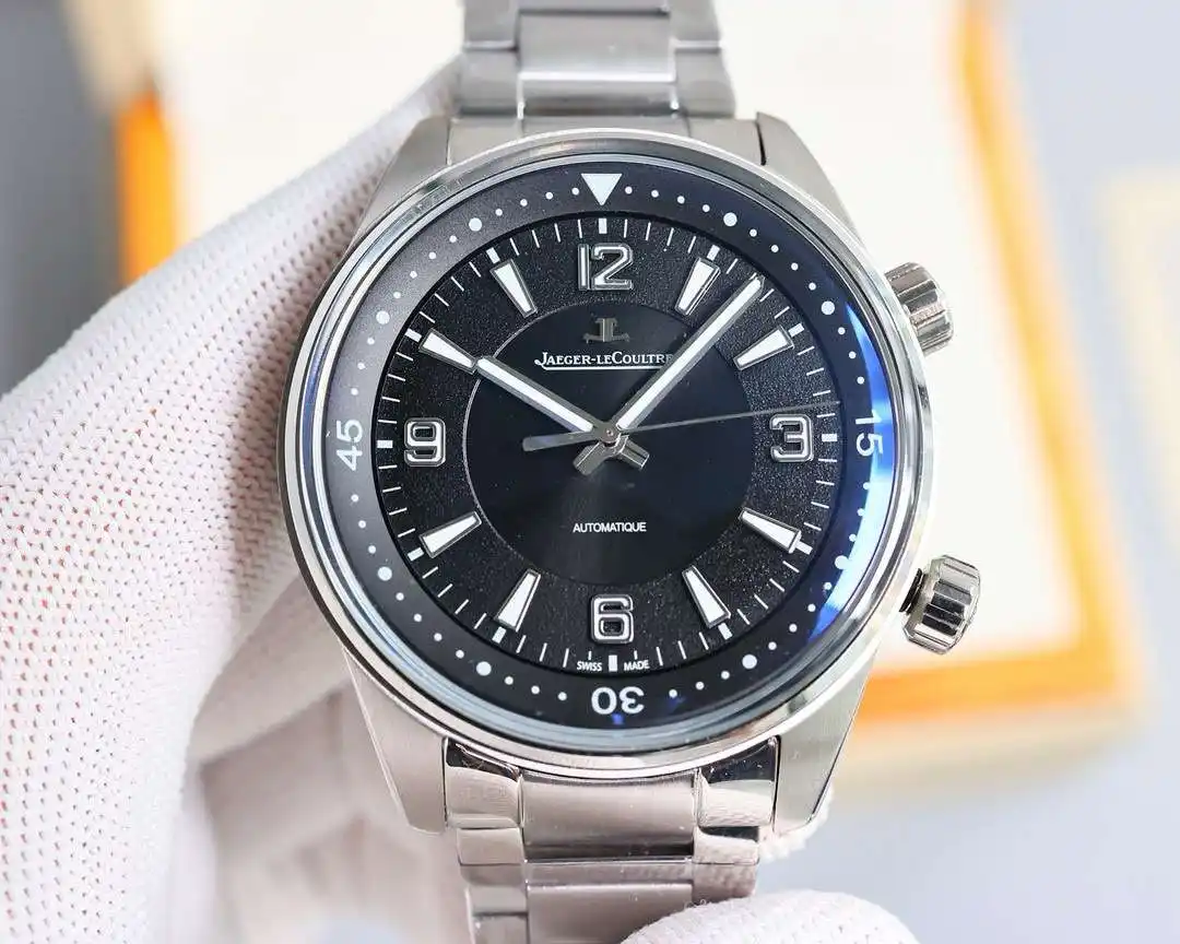 General Watches Jaeger-LeCoultre Watch JI@ men's watch with original fully automatic mechanical movement, top-grade 316 stainless steel case and strap, mineral super mirror, diameter 41mm KK09850 view 9