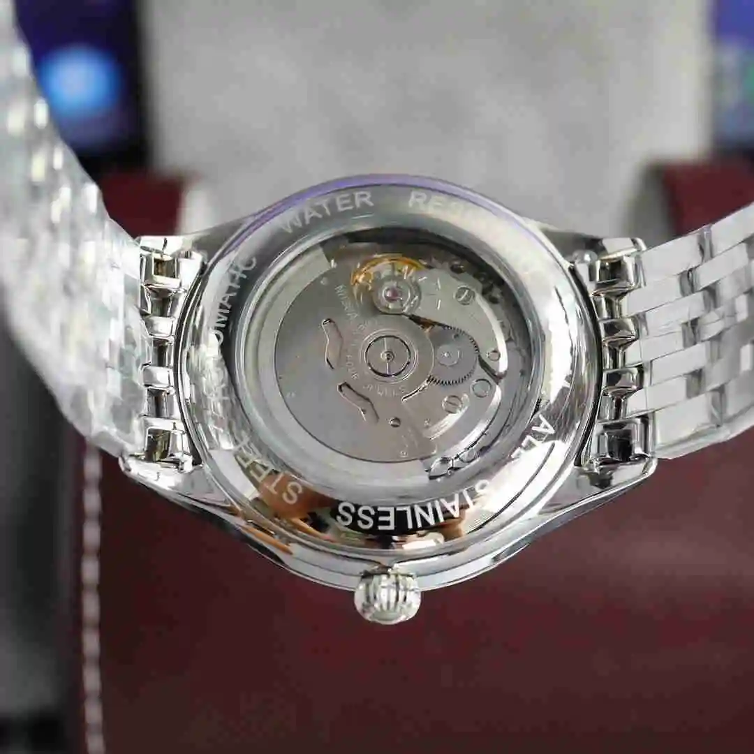 General Watches Omega Watch Men's Watch Paired with Original Fully Automatic Mechanical Movement Top Grade 316 Precision Steel Case with Mineral Super Strong Mirror Diameter 40mm KK05250 view 3