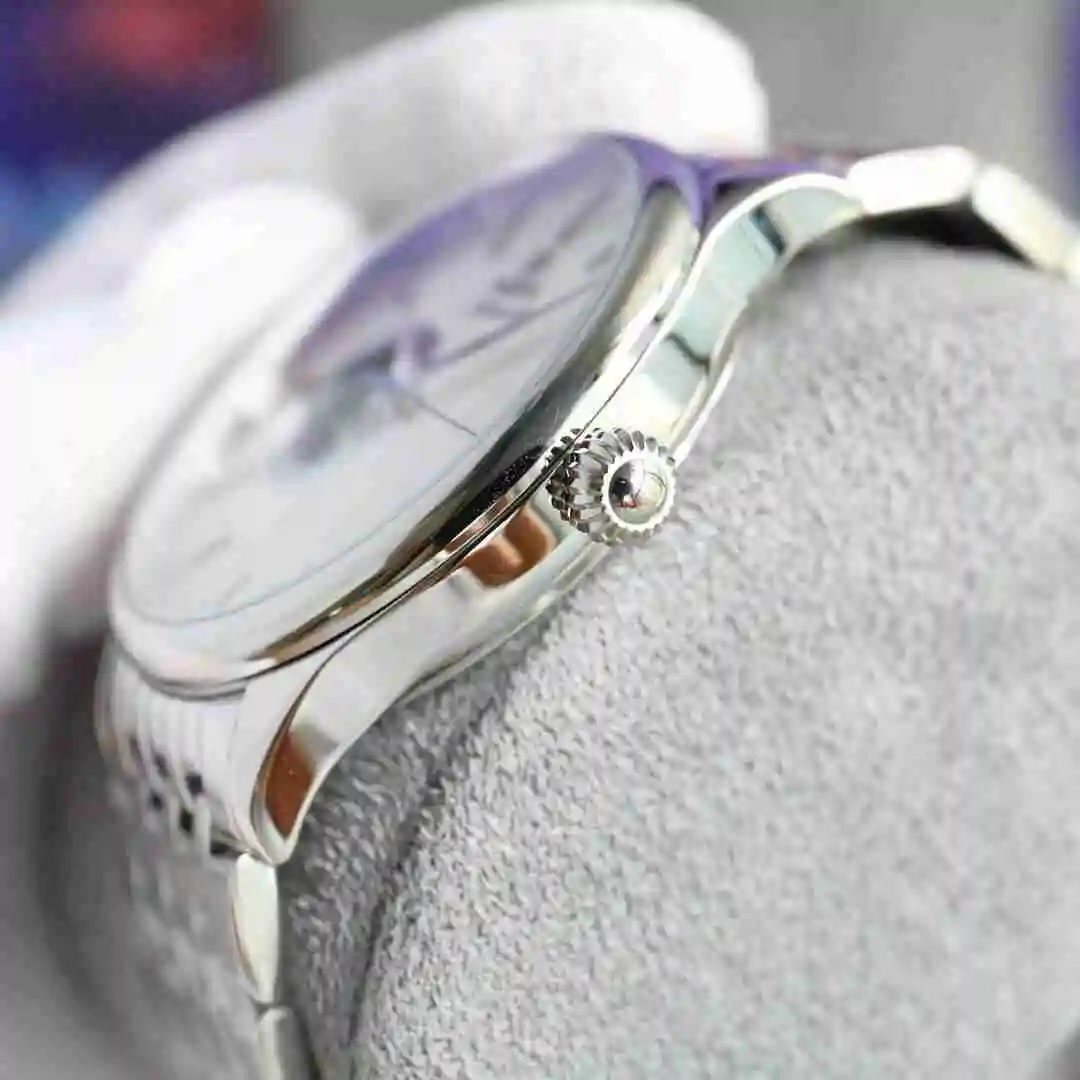 General Watches Omega Watch Men's Watch Paired with Original Fully Automatic Mechanical Movement Top Grade 316 Precision Steel Case with Mineral Super Strong Mirror Diameter 40mm KK05250 view 4