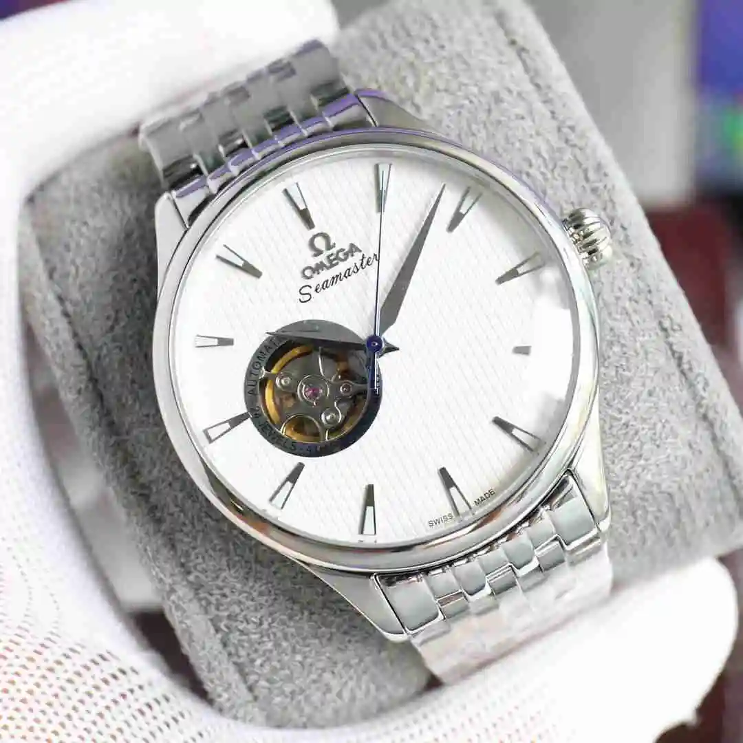 General Watches Omega Watch Men's Watch Paired with Original Fully Automatic Mechanical Movement Top Grade 316 Precision Steel Case with Mineral Super Strong Mirror Diameter 40mm KK05250 view 6