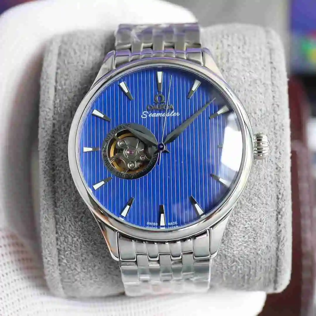 General Watches Omega Watch Men's Watch Paired with Original Fully Automatic Mechanical Movement Top Grade 316 Precision Steel Case with Mineral Super Strong Mirror Diameter 40mm KK05250 view 7