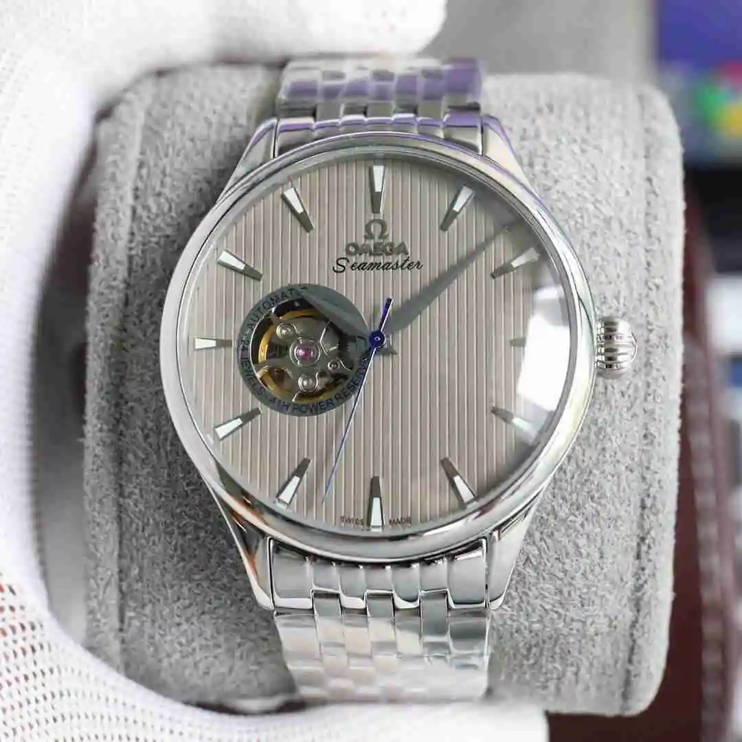 General Watches Omega Watch Men's Watch Paired with Original Fully Automatic Mechanical Movement Top Grade 316 Precision Steel Case with Mineral Super Strong Mirror Diameter 40mm KK05250 view 9