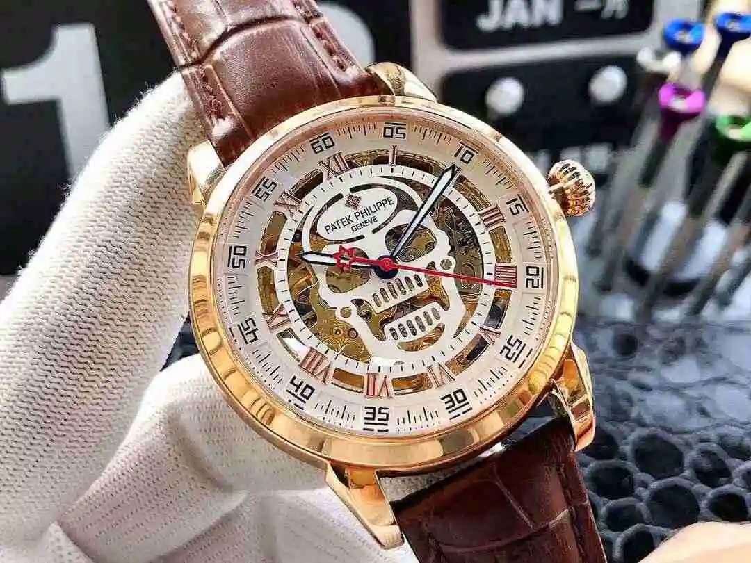 General Watches Patek Philippe Watch Men's Watch Paired with Original Fully Automatic Mechanical Movement Top Grade 316 Precision Steel Case Case with Mineral Super Strong Mirror Diameter 43mm KK04950 view 8