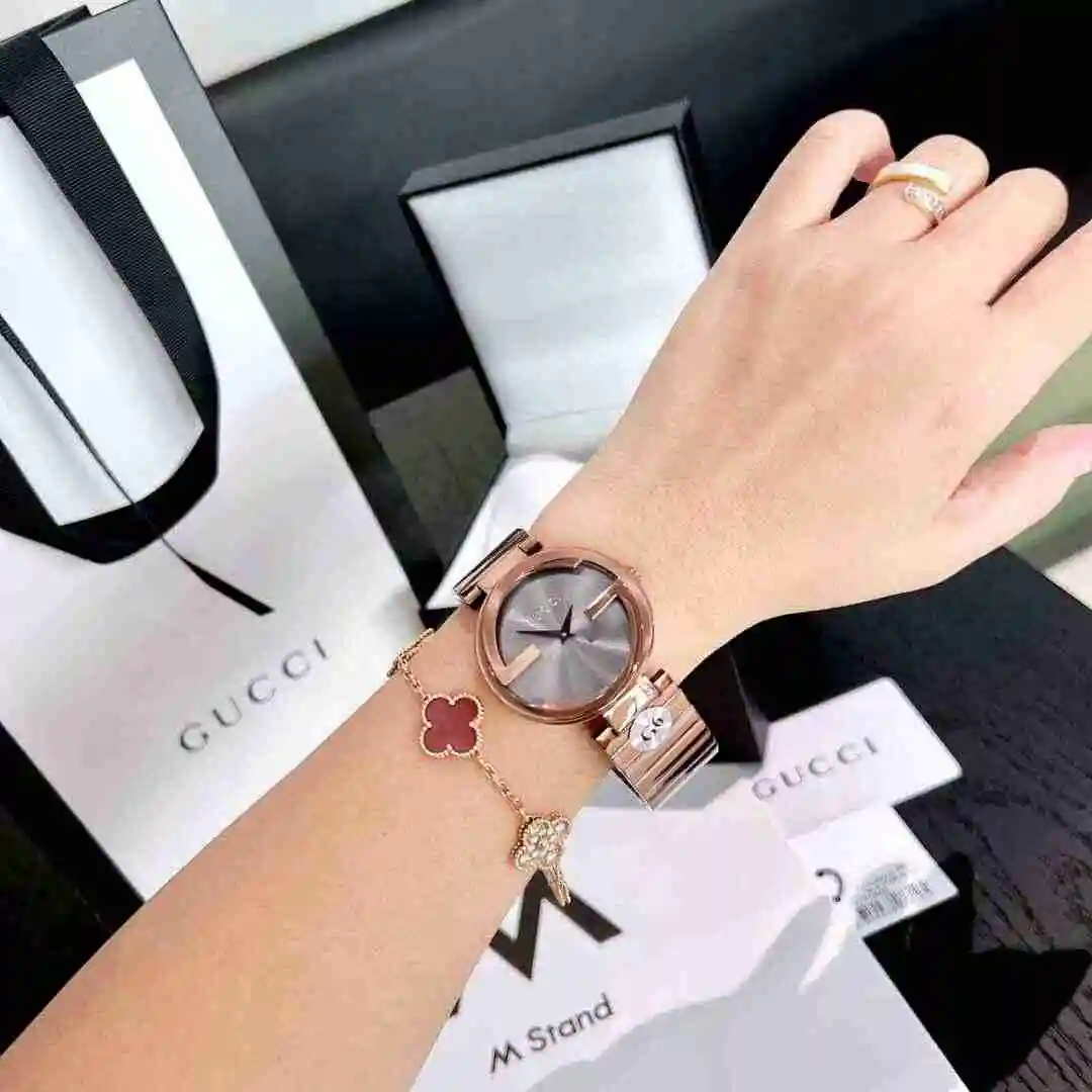 General Watches Gucci watch for women with original fully automatic mechanical movement, top grade 316 precision steel case with mineral super strong mirror diameter 37mm KK03450 2 view 5