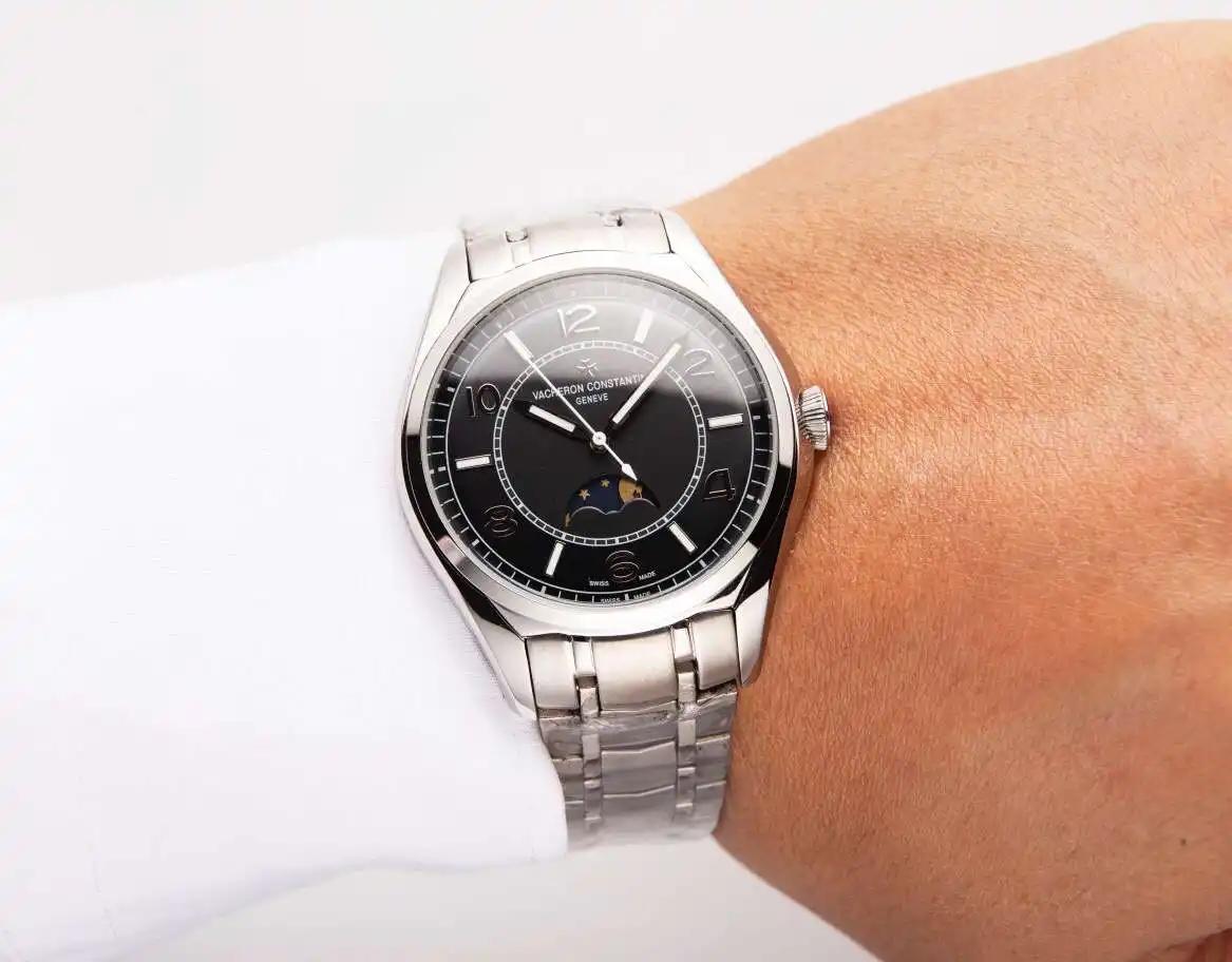General Watches Vacheron Constantin @Denton watch men's watch with original fully automatic mechanical movement top 316 stainless steel case strap mineral super mirror diameter 41mm KK03450 view 7