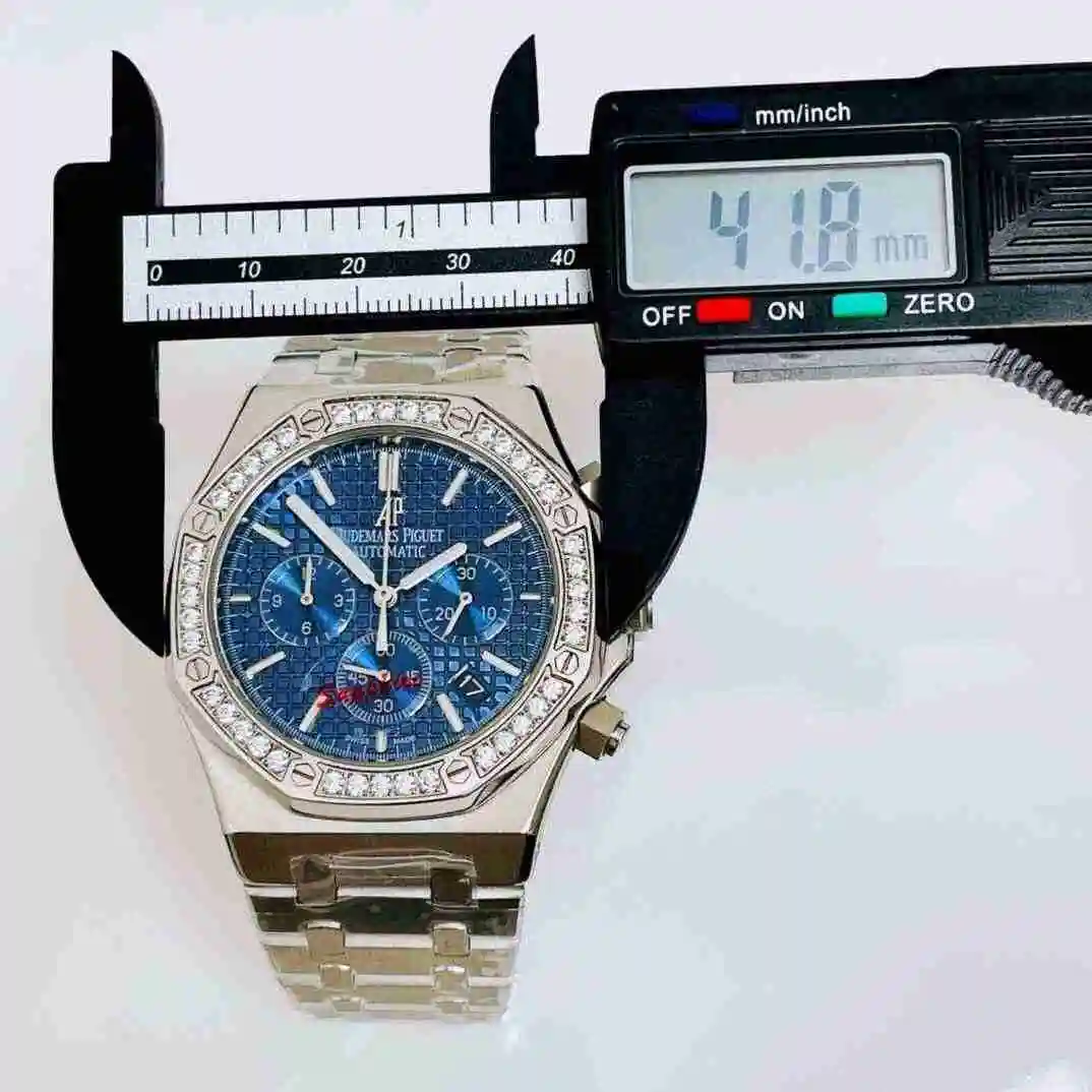 General Watches Audemars Piguet Aibi Watch Men's Watch Paired with Original Fully Automatic Mechanical Movement, Top Grade 316 Precision Steel Case with Mineral Super Strong Mirror Diameter 42mm KK04350 view 5