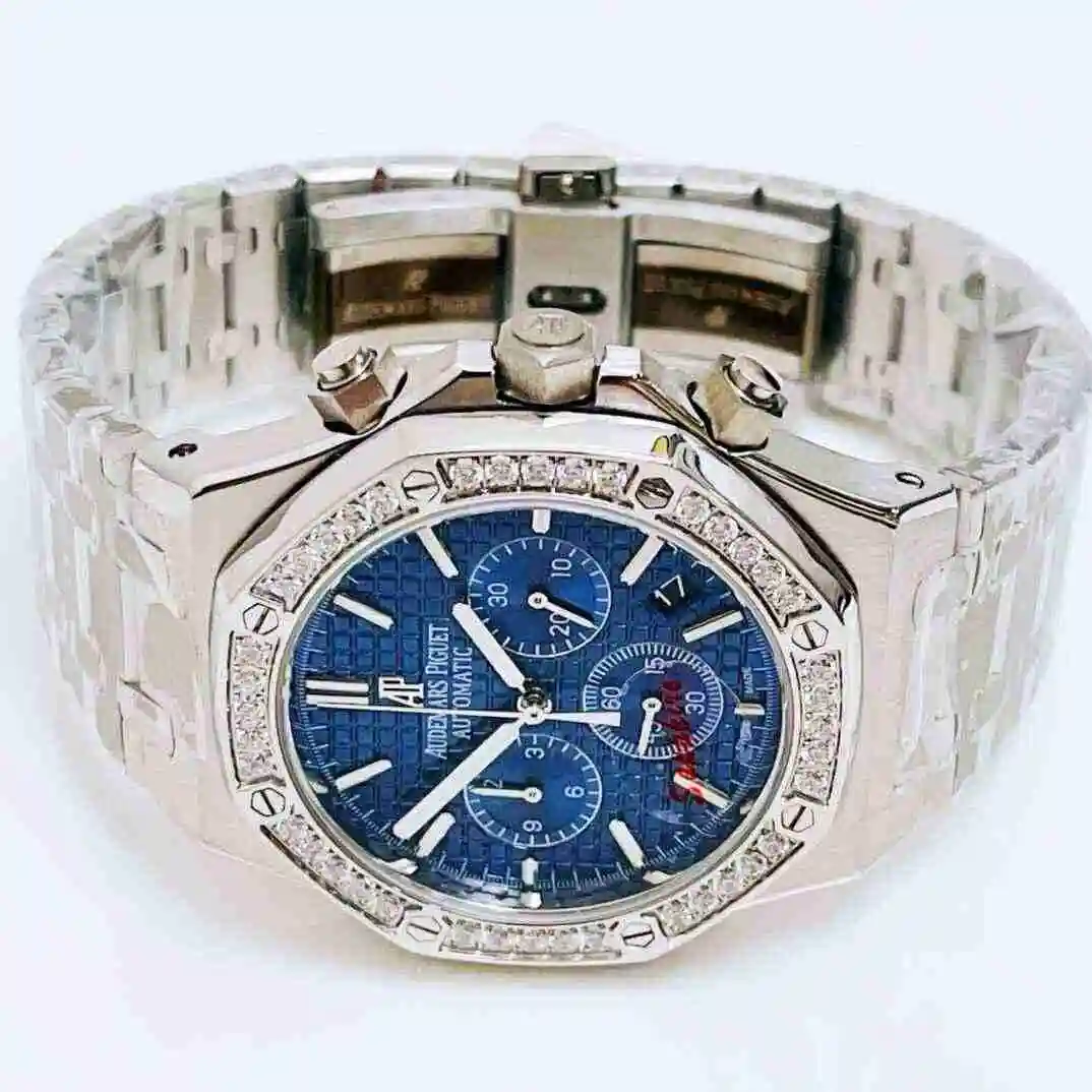General Watches Audemars Piguet Aibi Watch Men's Watch Paired with Original Fully Automatic Mechanical Movement, Top Grade 316 Precision Steel Case with Mineral Super Strong Mirror Diameter 42mm KK04350 view 6