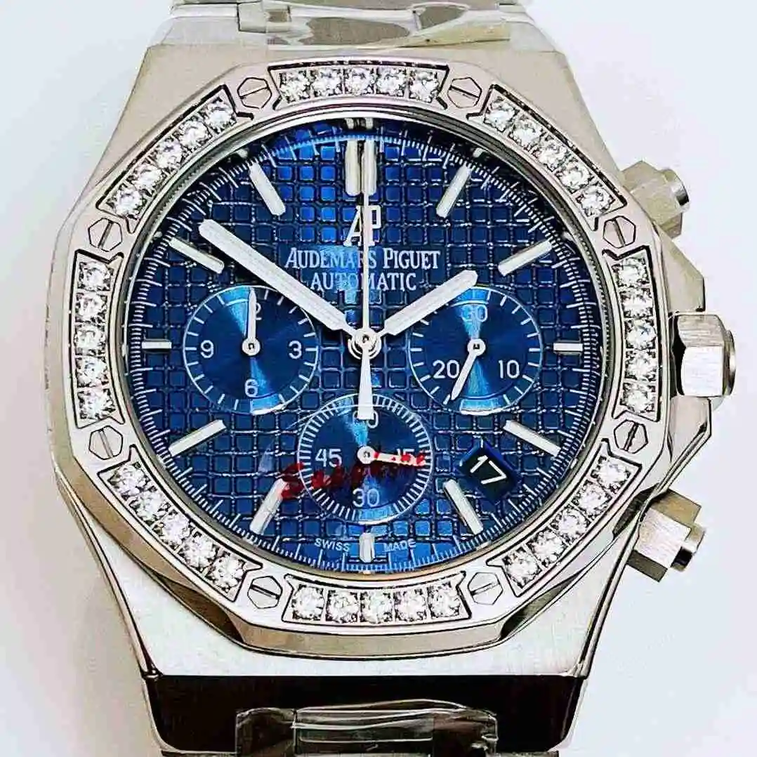General Watches Audemars Piguet Aibi Watch Men's Watch Paired with Original Fully Automatic Mechanical Movement, Top Grade 316 Precision Steel Case with Mineral Super Strong Mirror Diameter 42mm KK04350 view 7