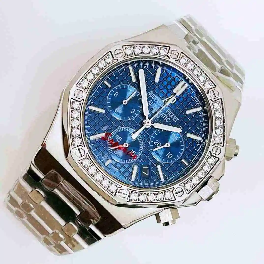General Watches Audemars Piguet Aibi Watch Men's Watch Paired with Original Fully Automatic Mechanical Movement, Top Grade 316 Precision Steel Case with Mineral Super Strong Mirror Diameter 42mm KK04350 view 8