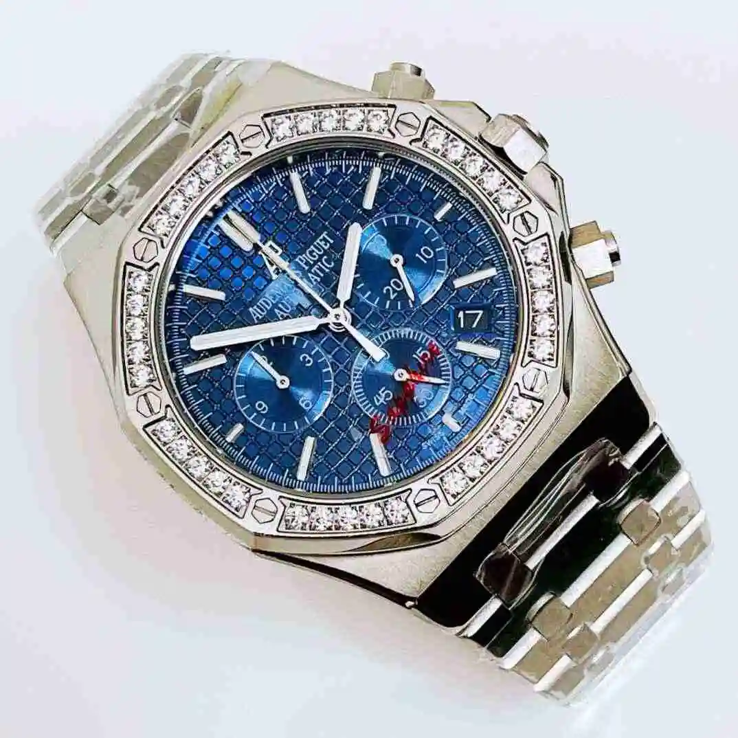 General Watches Audemars Piguet Aibi Watch Men's Watch Paired with Original Fully Automatic Mechanical Movement, Top Grade 316 Precision Steel Case with Mineral Super Strong Mirror Diameter 42mm KK04350 view 9