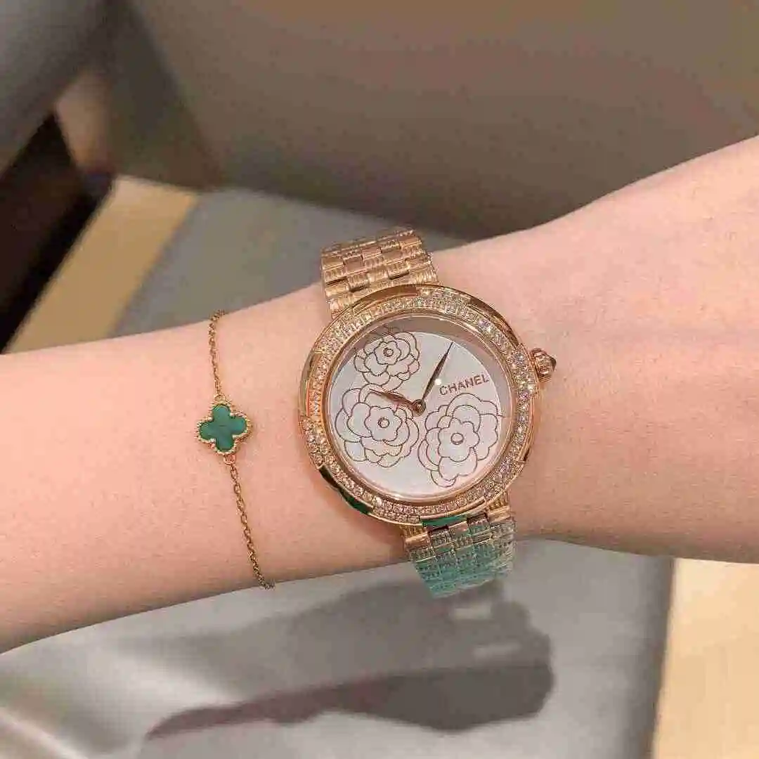 General Watches Chanel Watch Women's Watch Paired with Original Fully Automatic Mechanical Movement Top Grade 316 Precision Steel Case with Mineral Super Strong Mirror Diameter 37mm KK02950 view 3