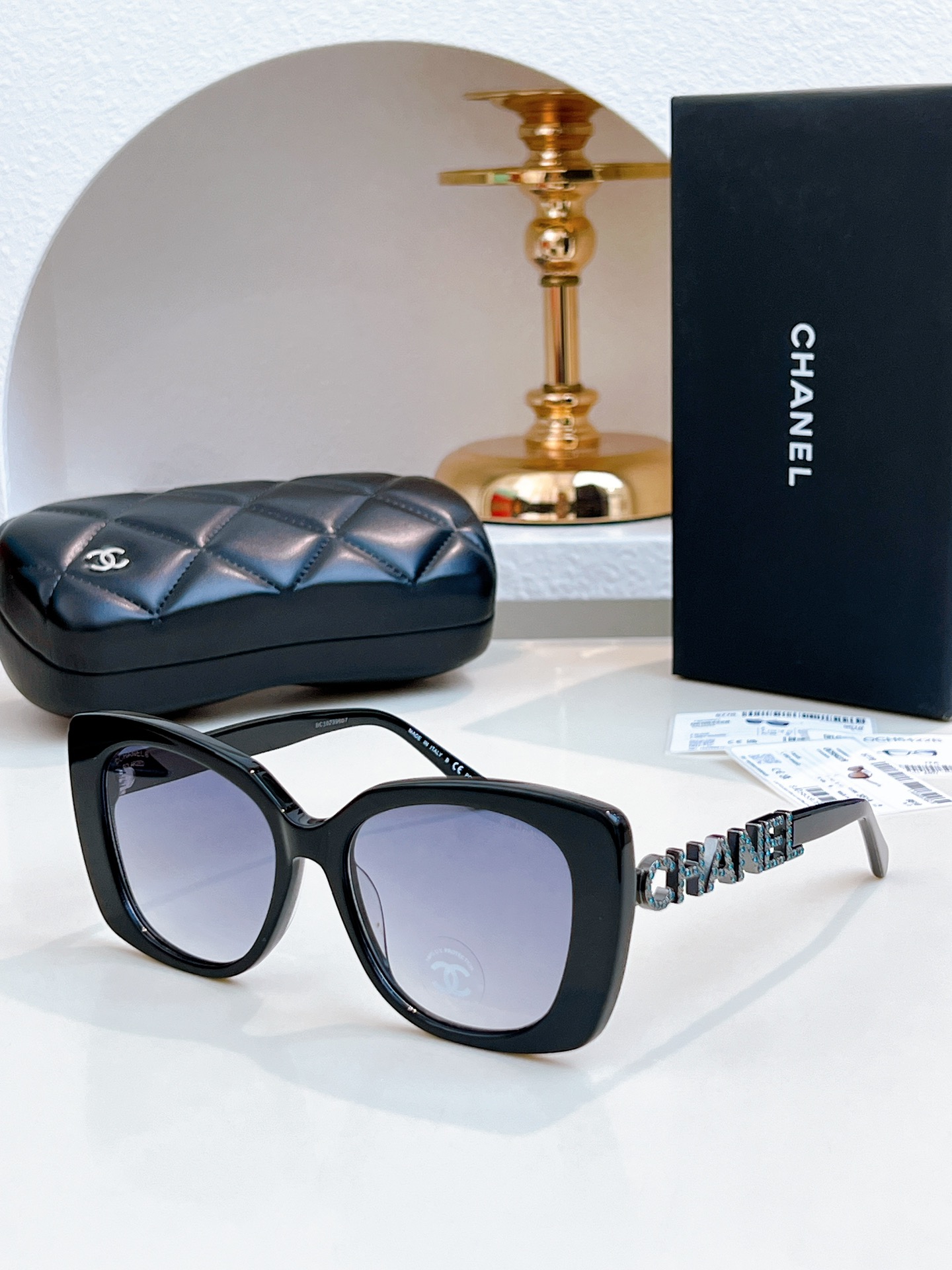 Chanel CH5422 53-17-145 , logo 130160180 Sunglasses view 4