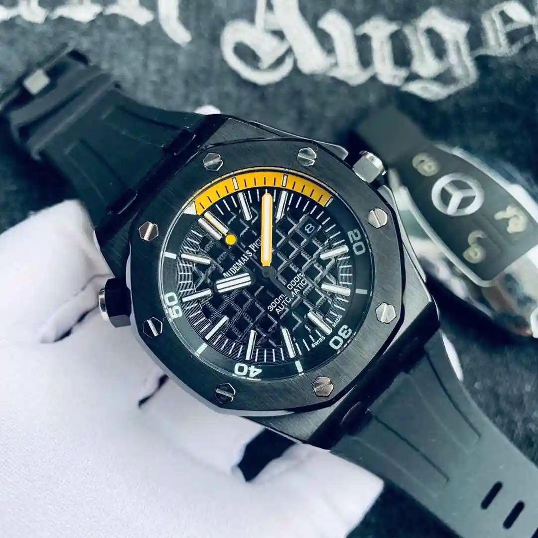 General Watches Epic Royal Watch Men's Watch Paired with Original Fully Automatic Mechanical Movement, Top Grade 316 Precision Steel Case with Mineral Super Strong Mirror Diameter 41mm KK02800 view 3
