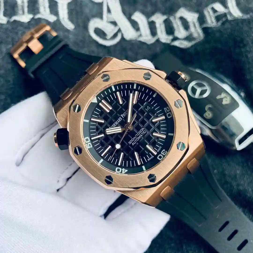 General Watches Epic Royal Watch Men's Watch Paired with Original Fully Automatic Mechanical Movement, Top Grade 316 Precision Steel Case with Mineral Super Strong Mirror Diameter 41mm KK02800 view 4