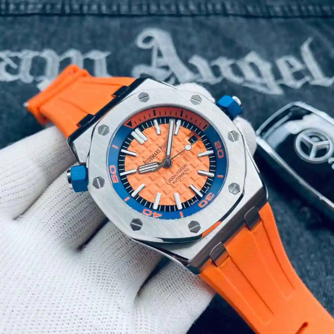 General Watches Epic Royal Watch Men's Watch Paired with Original Fully Automatic Mechanical Movement, Top Grade 316 Precision Steel Case with Mineral Super Strong Mirror Diameter 41mm KK02800 view 5