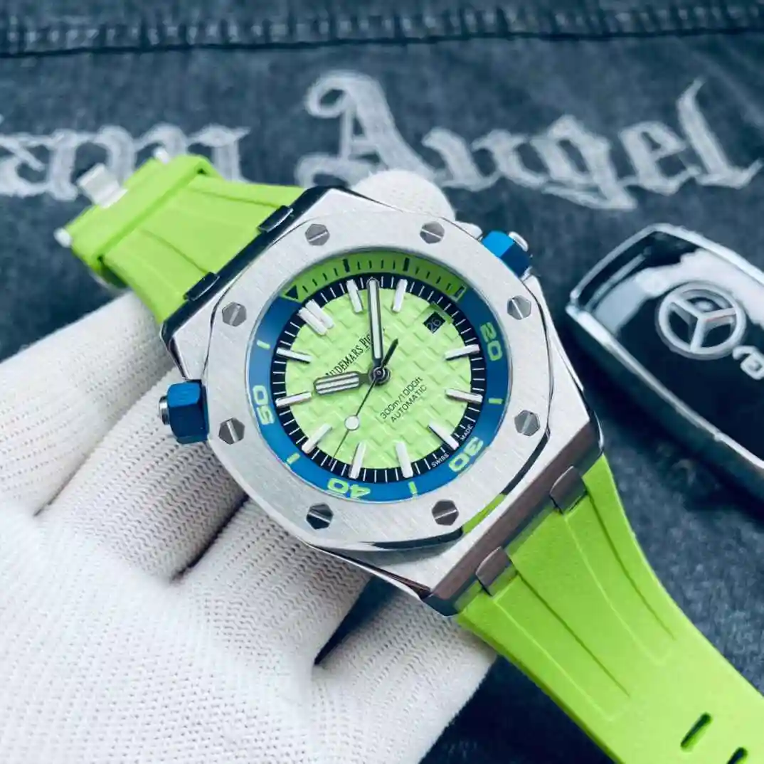 General Watches Epic Royal Watch Men's Watch Paired with Original Fully Automatic Mechanical Movement, Top Grade 316 Precision Steel Case with Mineral Super Strong Mirror Diameter 41mm KK02800 view 6