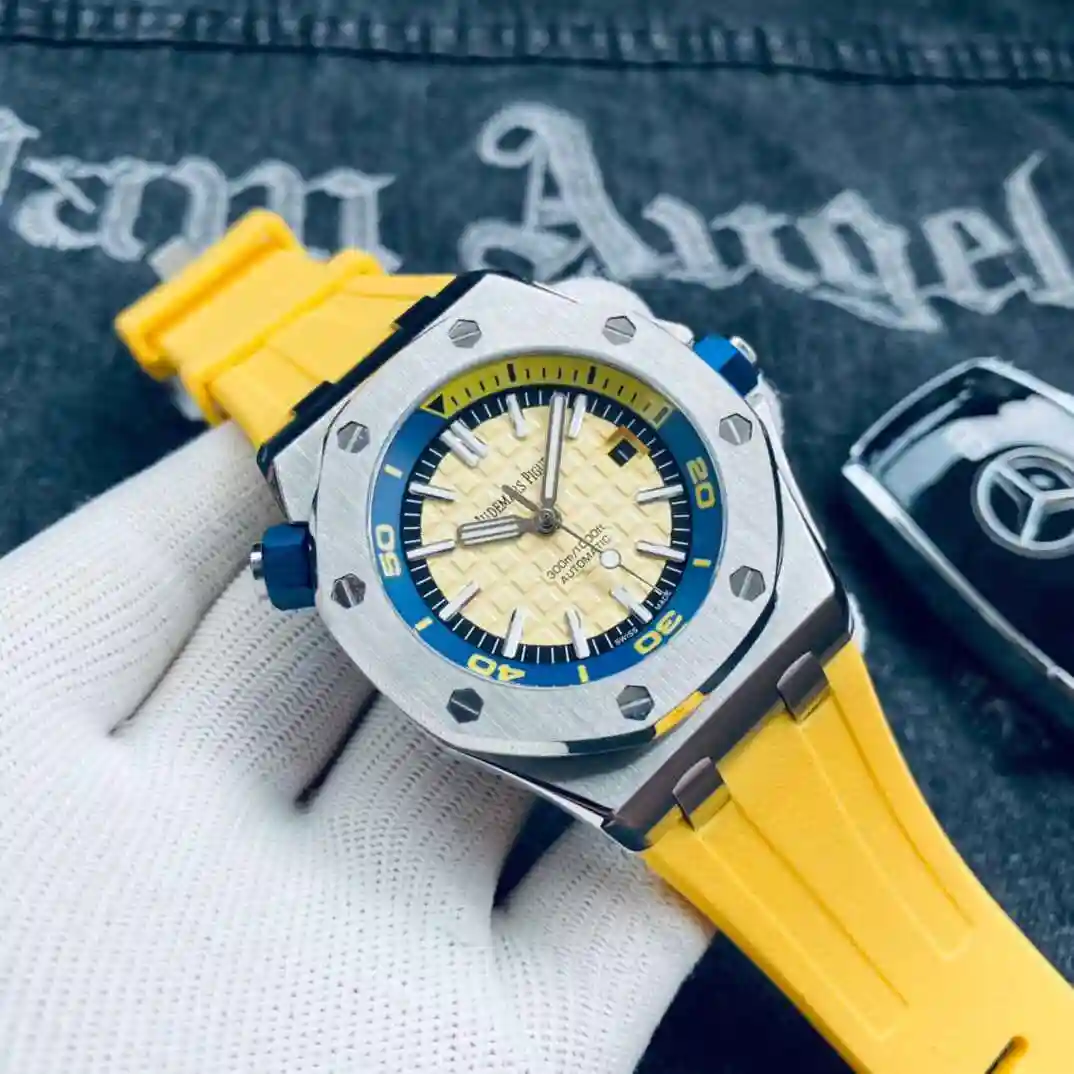 General Watches Epic Royal Watch Men's Watch Paired with Original Fully Automatic Mechanical Movement, Top Grade 316 Precision Steel Case with Mineral Super Strong Mirror Diameter 41mm KK02800 view 7