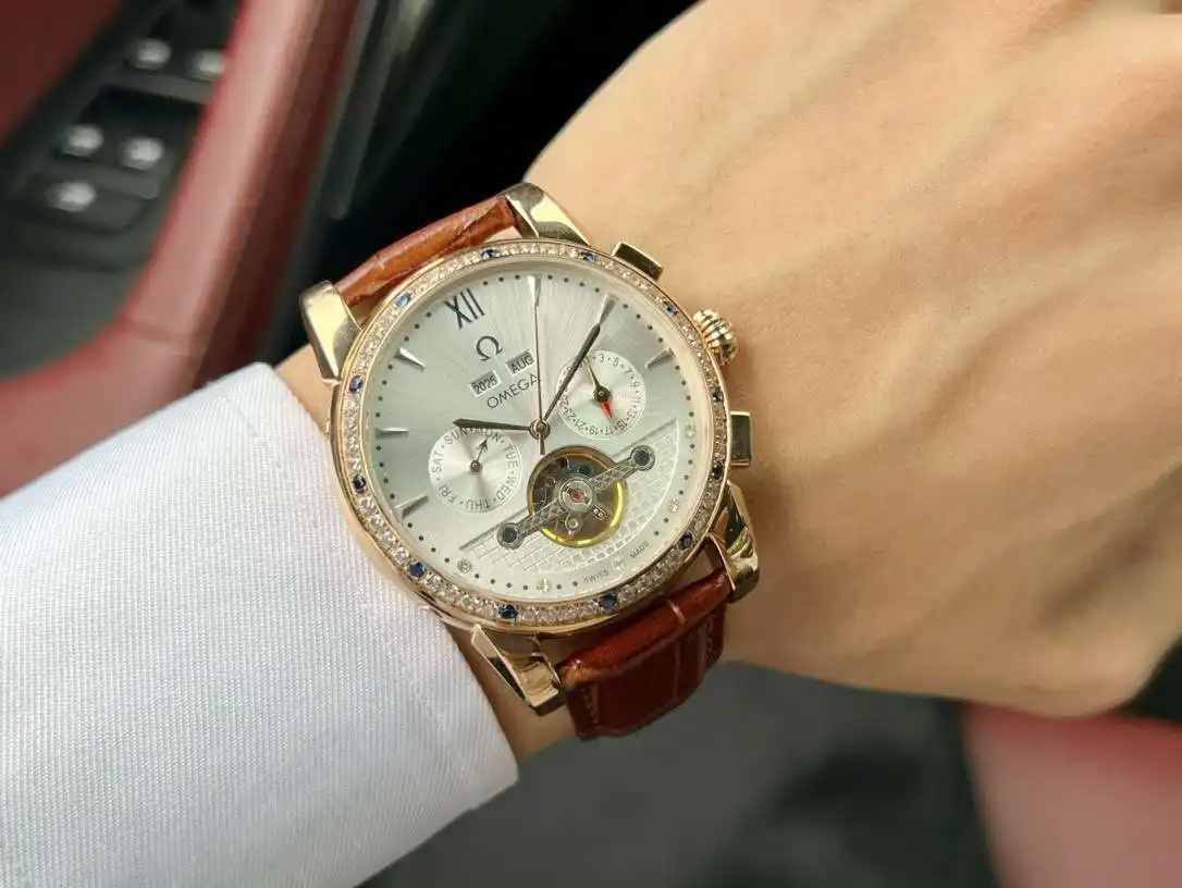 General Watches Watch, men's watch with original fully automatic mechanical movement, top-grade 316 stainless steel case and strap, mineral super mirror, diameter 42cm KK05750 view 5
