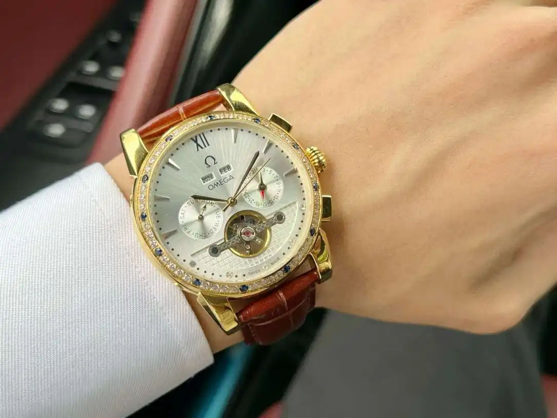 General Watches Watch, men's watch with original fully automatic mechanical movement, top-grade 316 stainless steel case and strap, mineral super mirror, diameter 42cm KK05750 view 7