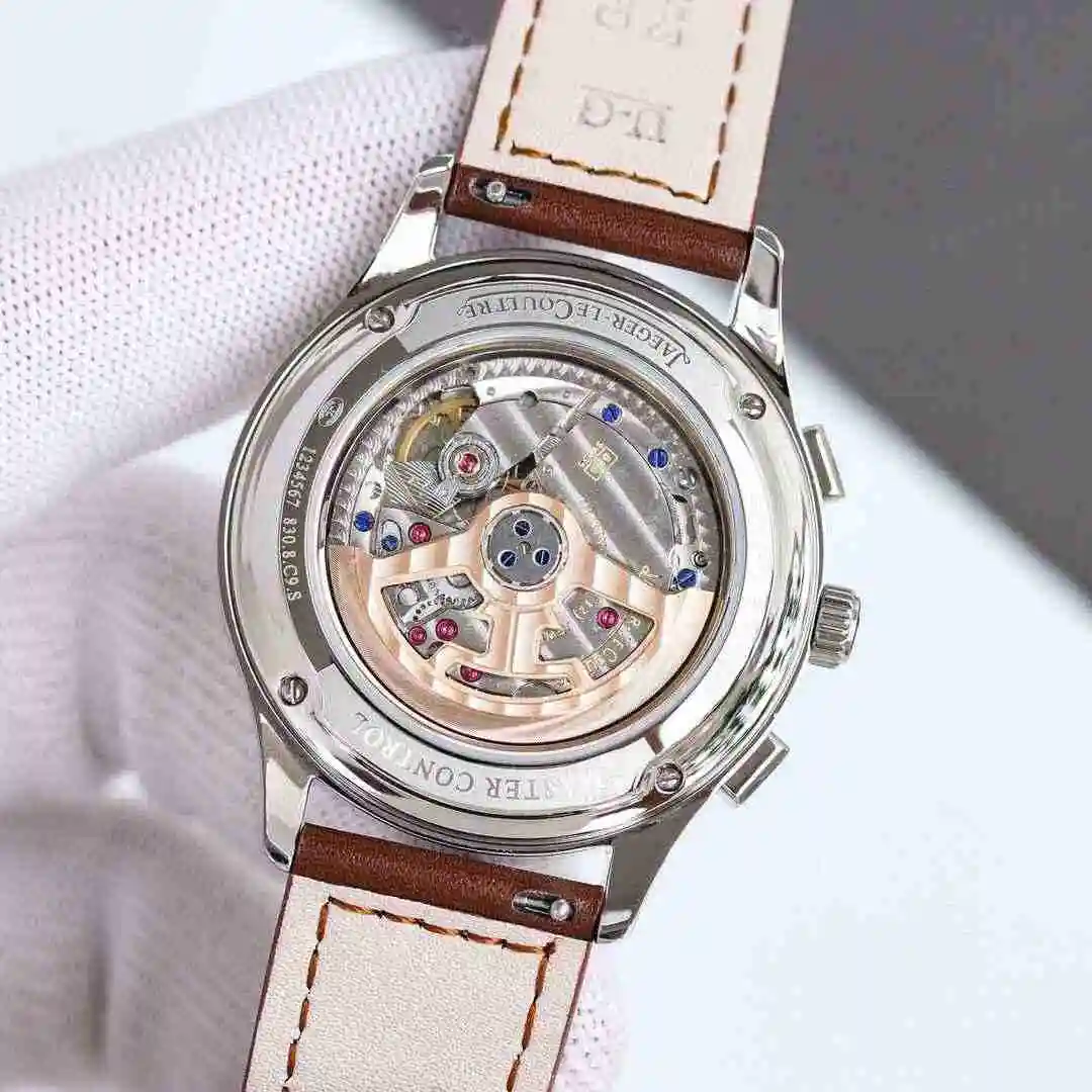 General Watches Jaeger-LeCoultre Jijia Watch Men's Watch Paired with Original Fully Automatic Mechanical Movement Top Grade 316 Precision Steel Case with Mineral Super Strong Mirror Diameter 40mm KK012500 view 3