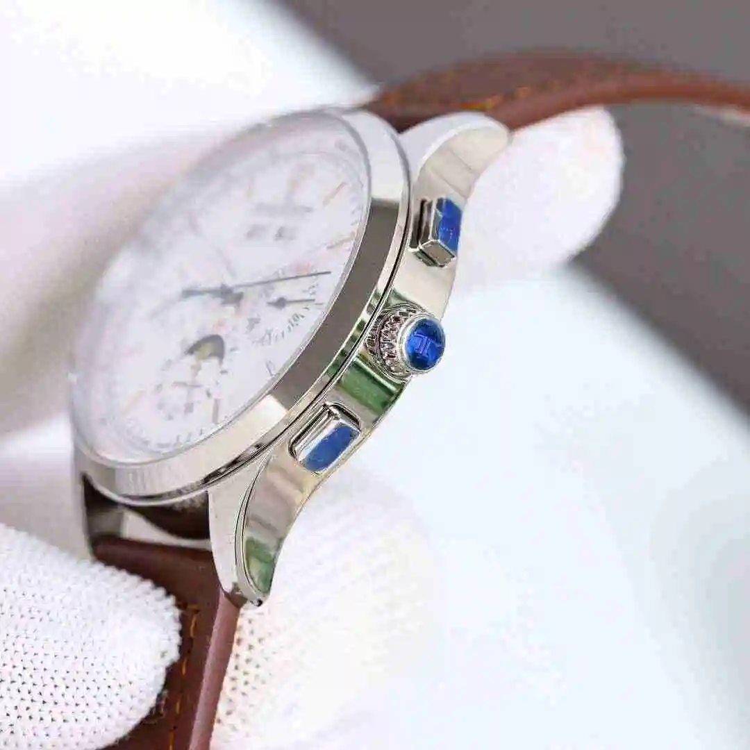 General Watches Jaeger-LeCoultre Jijia Watch Men's Watch Paired with Original Fully Automatic Mechanical Movement Top Grade 316 Precision Steel Case with Mineral Super Strong Mirror Diameter 40mm KK012500 view 4