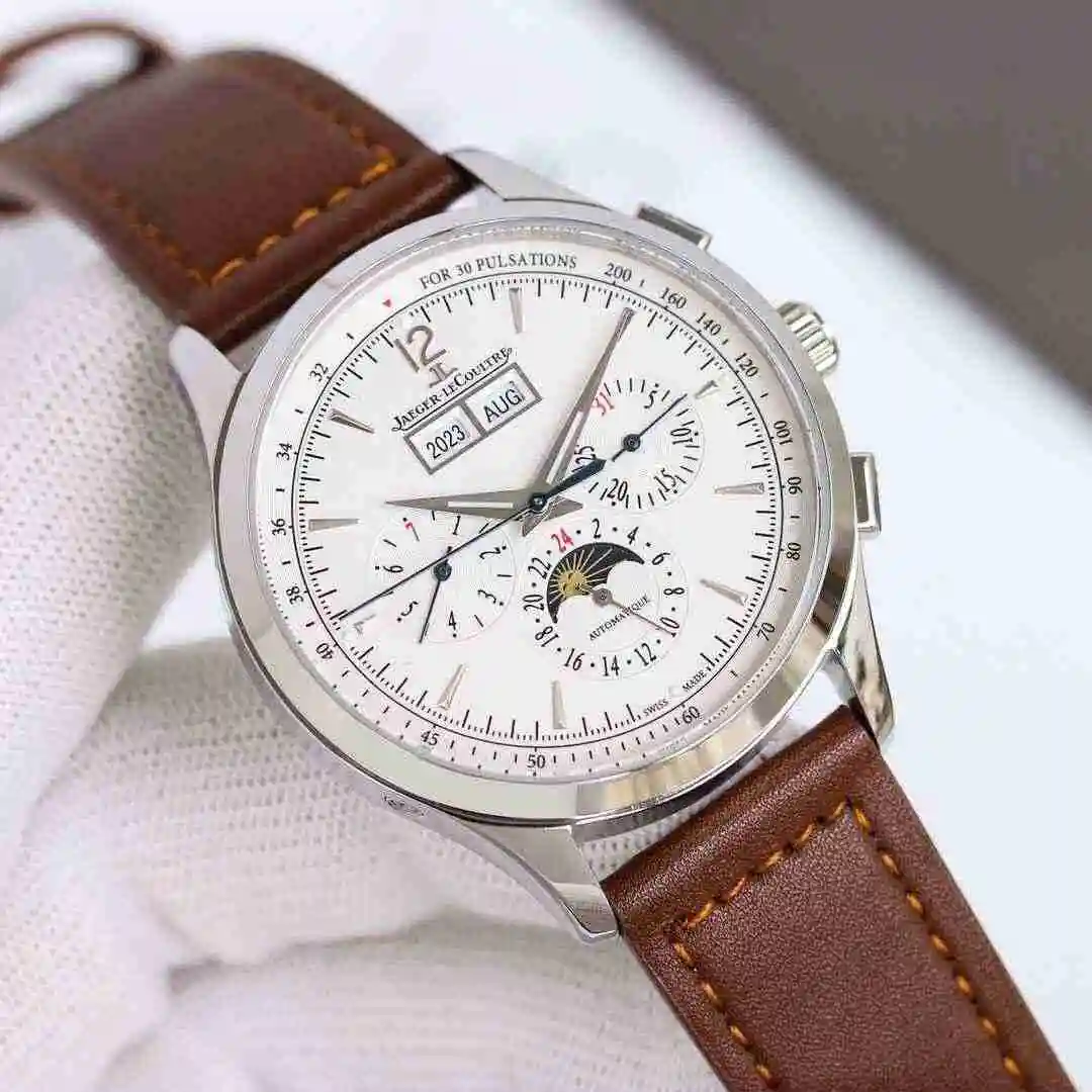 General Watches Jaeger-LeCoultre Jijia Watch Men's Watch Paired with Original Fully Automatic Mechanical Movement Top Grade 316 Precision Steel Case with Mineral Super Strong Mirror Diameter 40mm KK012500 view 7