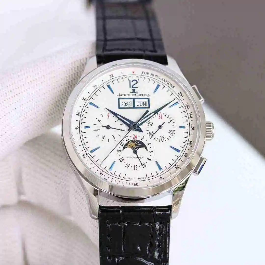 General Watches Jaeger-LeCoultre Jijia Watch Men's Watch Paired with Original Fully Automatic Mechanical Movement Top Grade 316 Precision Steel Case with Mineral Super Strong Mirror Diameter 40mm KK012500 view 8
