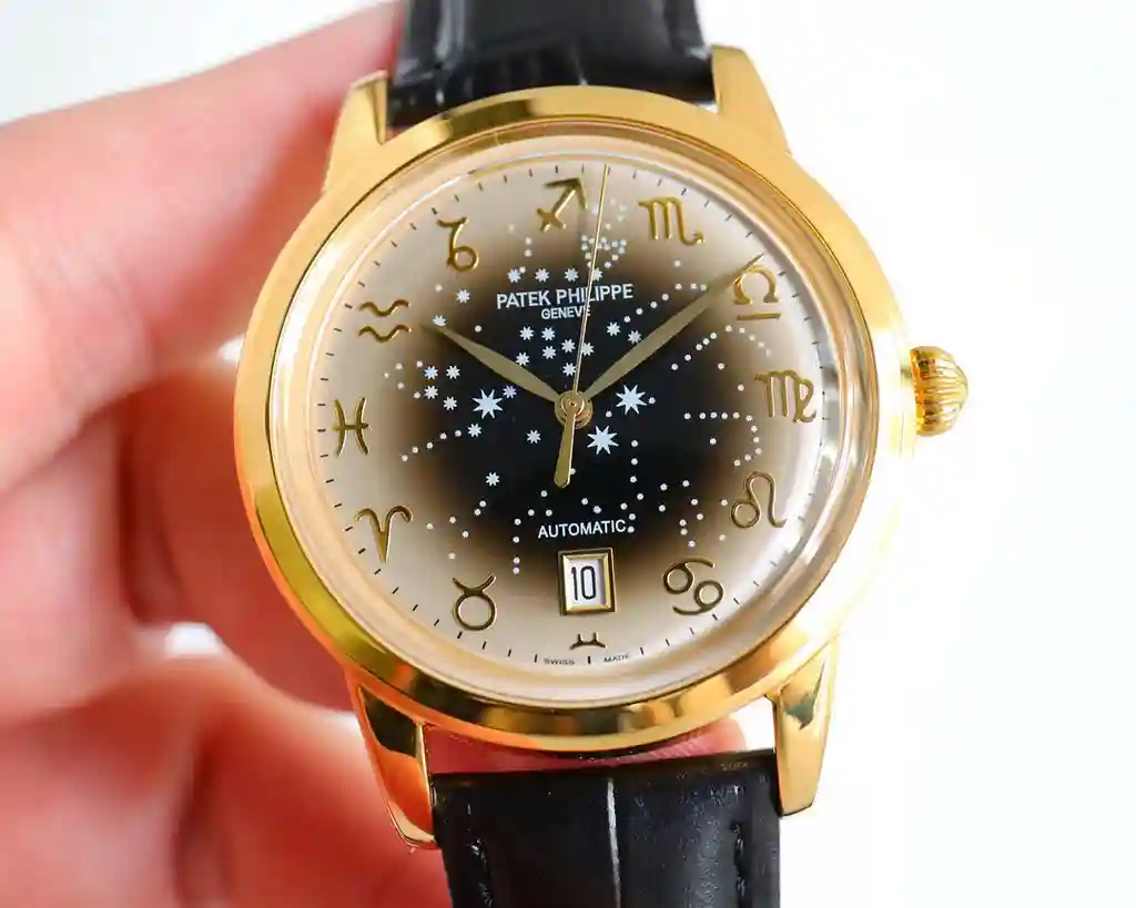 General Watches Patek Philippe Patek@Philippe watch men's watch with original fully automatic mechanical movement top 316 stainless steel case strap mineral super mirror diameter 40mm KK09800 1 view 6
