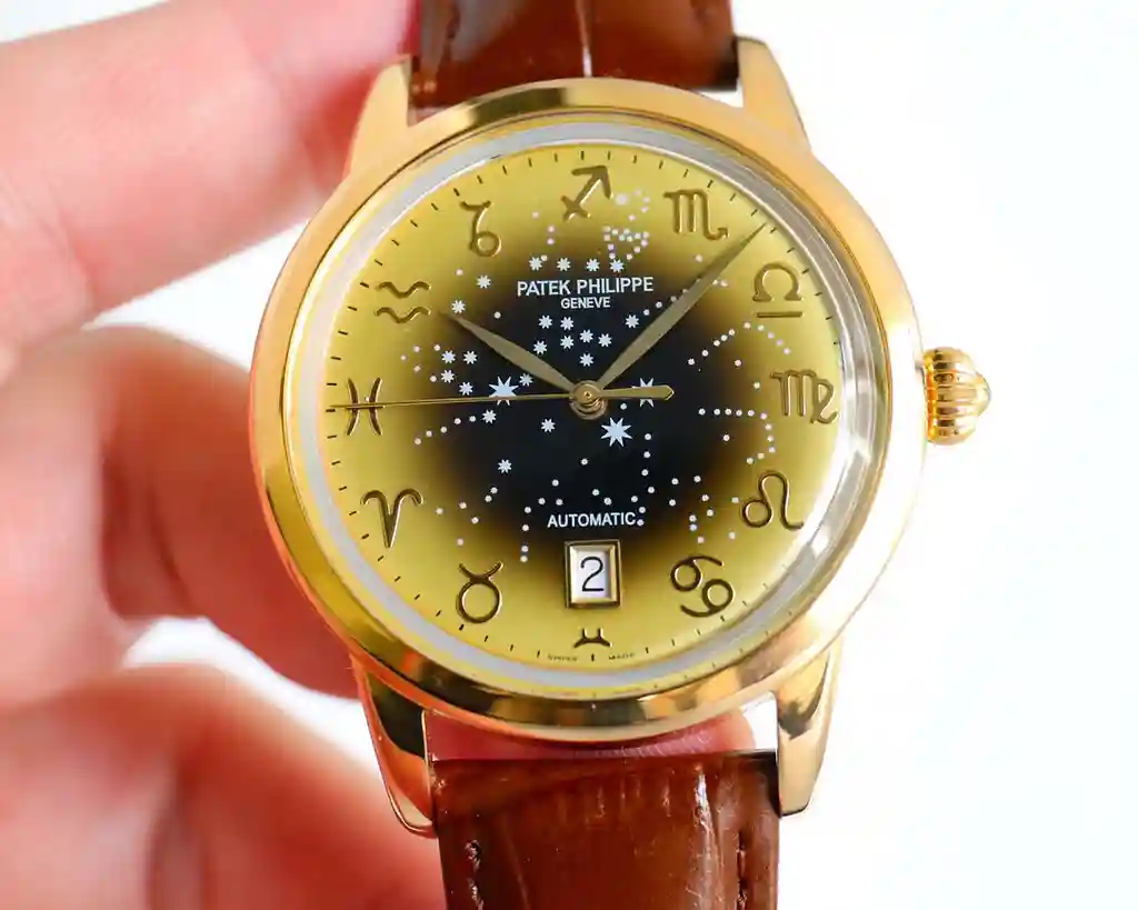 General Watches Patek Philippe Patek@Philippe watch men's watch with original fully automatic mechanical movement top 316 stainless steel case strap mineral super mirror diameter 40mm KK09800 1 view 7