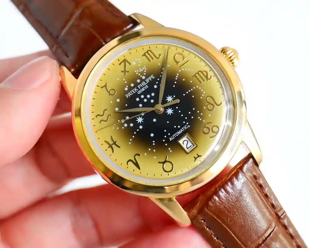 General Watches Patek Philippe Patek@Philippe watch men's watch with original fully automatic mechanical movement top 316 stainless steel case strap mineral super mirror diameter 40mm KK09800 1 view 8