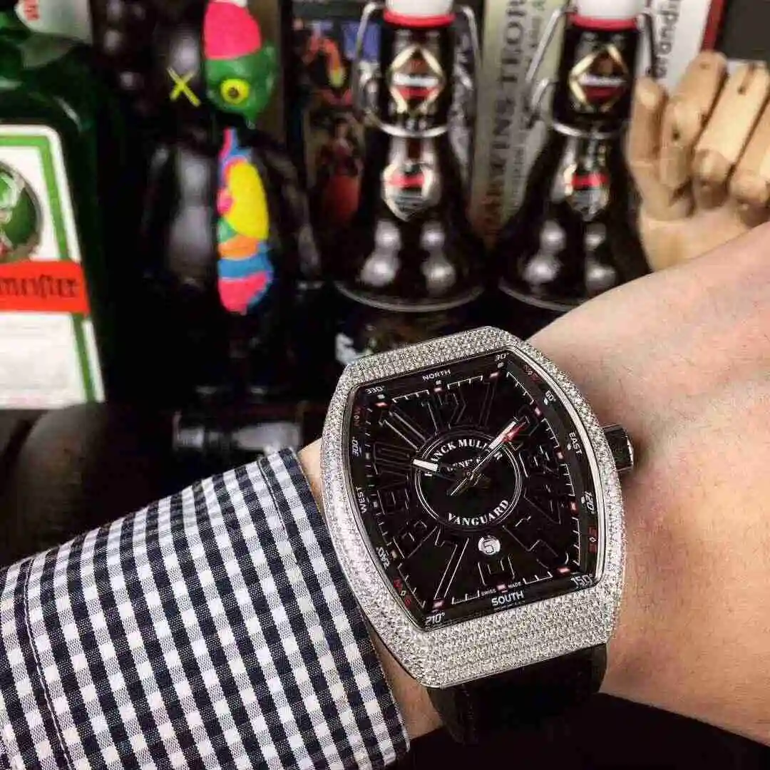 General Watches Franck Muller Frank Muller White 540 Mei 560 Diamond Shell Unified Watch view 5