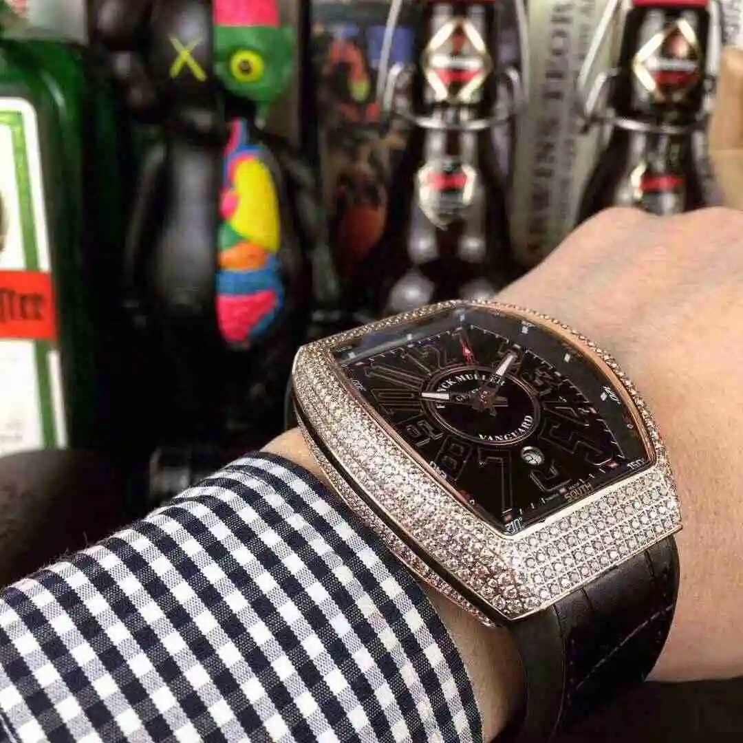 General Watches Franck Muller Frank Muller White 540 Mei 560 Diamond Shell Unified Watch view 8