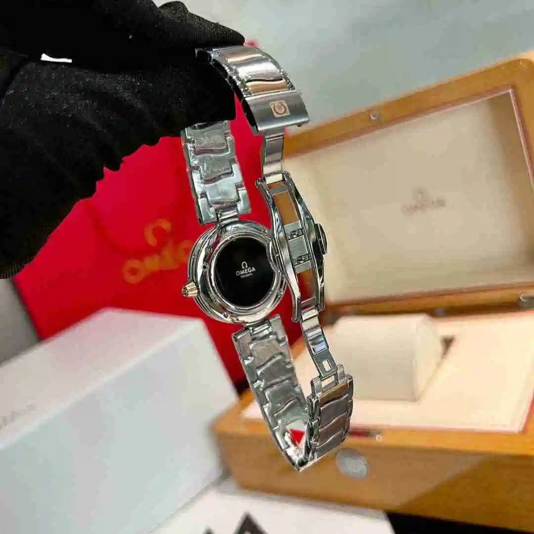 General Watches Omega Watch Women's Watch Paired with Original Fully Automatic Mechanical Movement Top Grade 316 Precision Steel Case with Mineral Super Strong Mirror Diameter 30mm KK03050 2 view 2