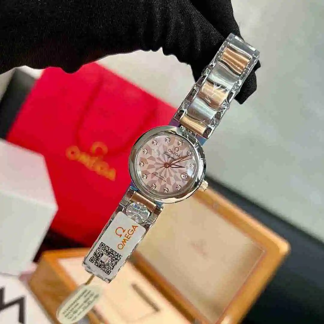 General Watches Omega Watch Women's Watch Paired with Original Fully Automatic Mechanical Movement Top Grade 316 Precision Steel Case with Mineral Super Strong Mirror Diameter 30mm KK03050 2 view 7